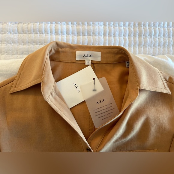 A.L.C. Florence Pleated Shirt Dress - Picture 5 of 5